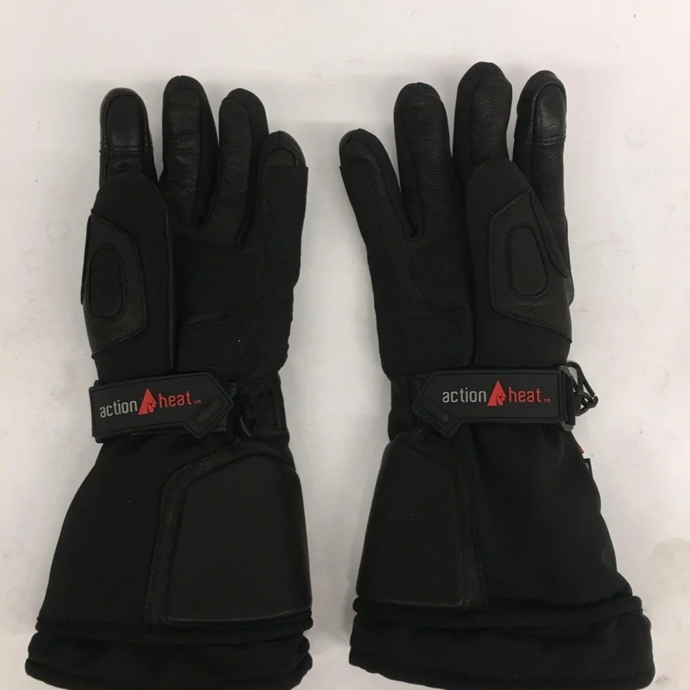ACTION HEAT 5 VOLT RECHARGEABLE PREMIUM HEATED GLOVES WOMENS LARGE LNIOB